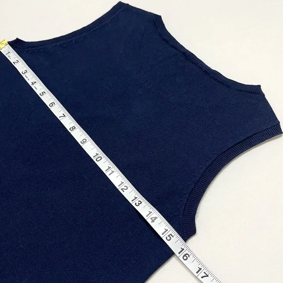 CHICO’S Sleeveless Sweater Knit Tank Top - Picture 4 of 7